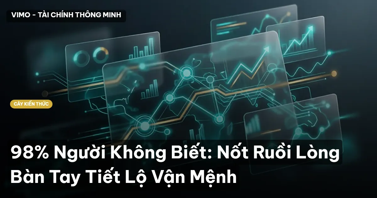 98% Người Không Biết: Nốt Ruồi Lòng Bàn Tay Tiết Lộ Vận Mệnh