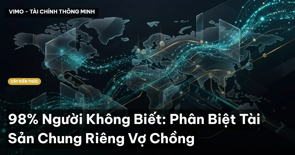 98% Người Không Biết: Phân Biệt Tài Sản Chung Riêng Vợ Chồng