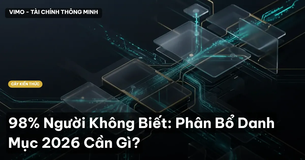 98% Người Không Biết: Phân Bổ Danh Mục 2026 Cần Gì?