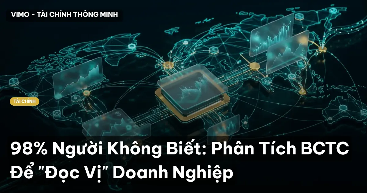 98% Người Không Biết: Phân Tích BCTC Để "Đọc Vị" Doanh Nghiệp
