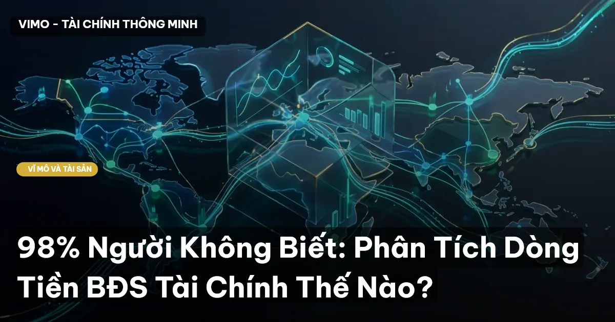 98% Người Không Biết: Phân Tích Dòng Tiền BĐS Tài Chính Thế Nào?