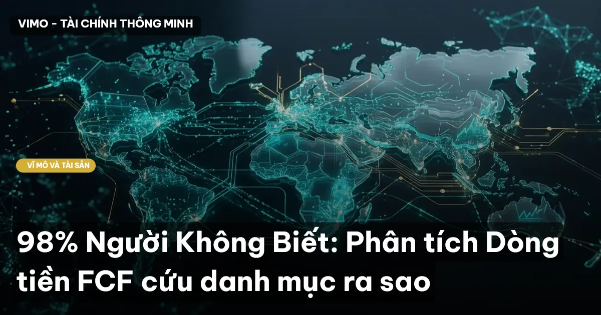 98% Người Không Biết: Phân tích Dòng tiền FCF cứu danh mục ra sao