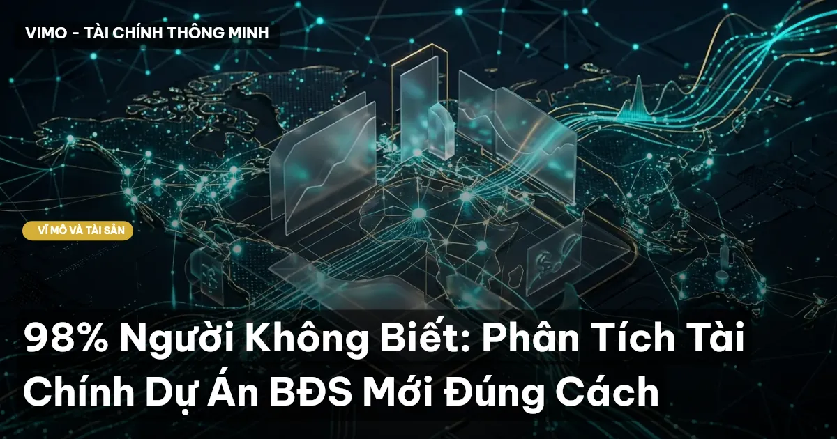 98% Người Không Biết: Phân Tích Tài Chính Dự Án BĐS Mới Đúng Cách