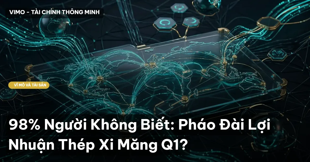 98% Người Không Biết: Pháo Đài Lợi Nhuận Thép Xi Măng Q1?