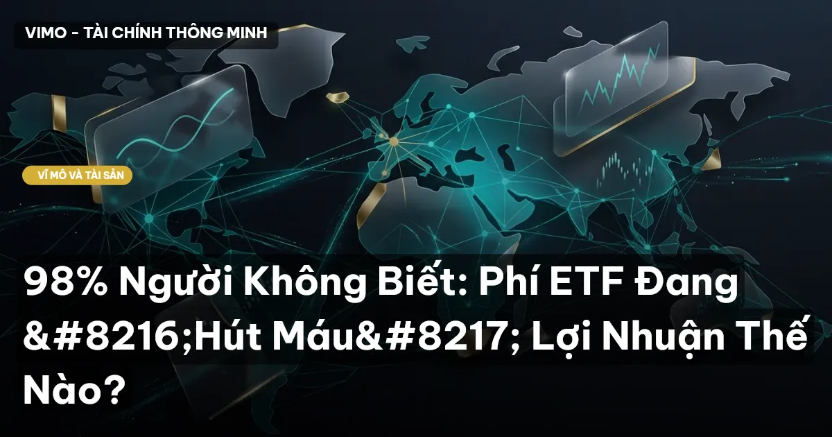 98% Người Không Biết: Phí ETF Đang ‘Hút Máu’ Lợi Nhuận Thế Nào?