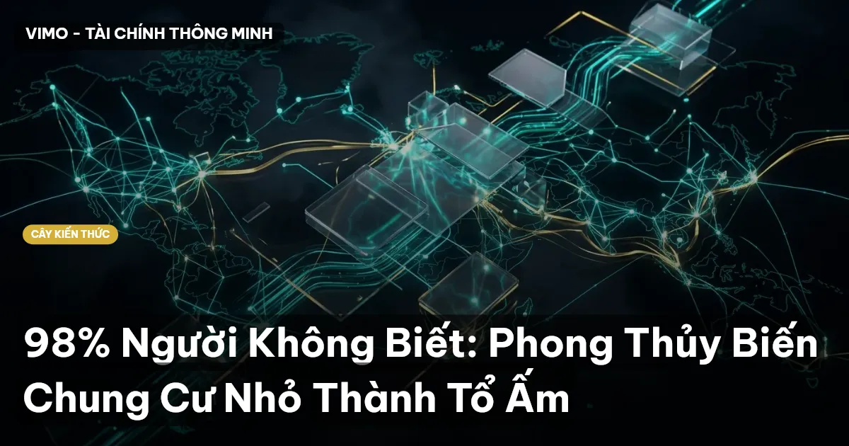 98% Người Không Biết: Phong Thủy Biến Chung Cư Nhỏ Thành Tổ Ấm