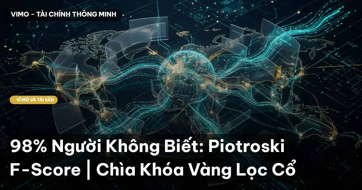 98% Người Không Biết: Piotroski F-Score | Chìa Khóa Vàng Lọc Cổ