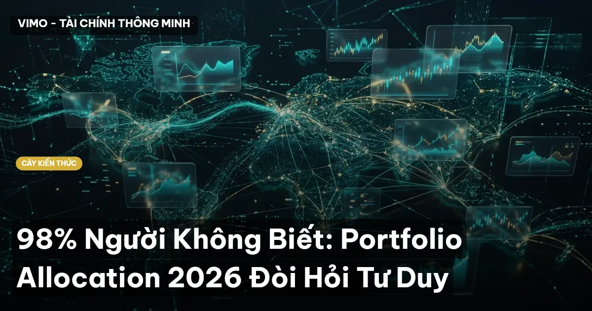 98% Người Không Biết: Portfolio Allocation 2026 Đòi Hỏi Tư Duy