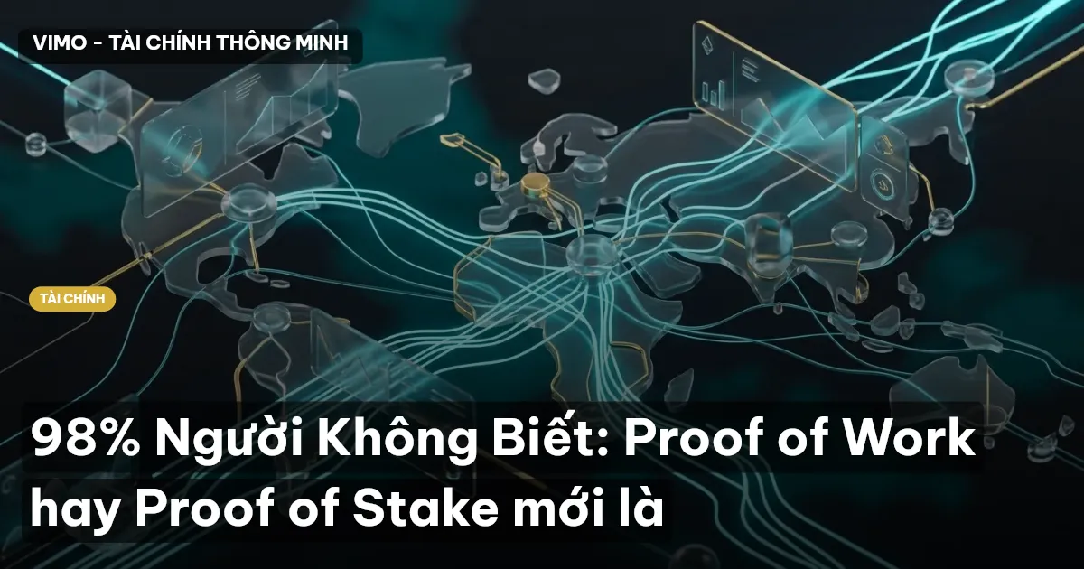 98% Người Không Biết: Proof of Work hay Proof of Stake mới là
