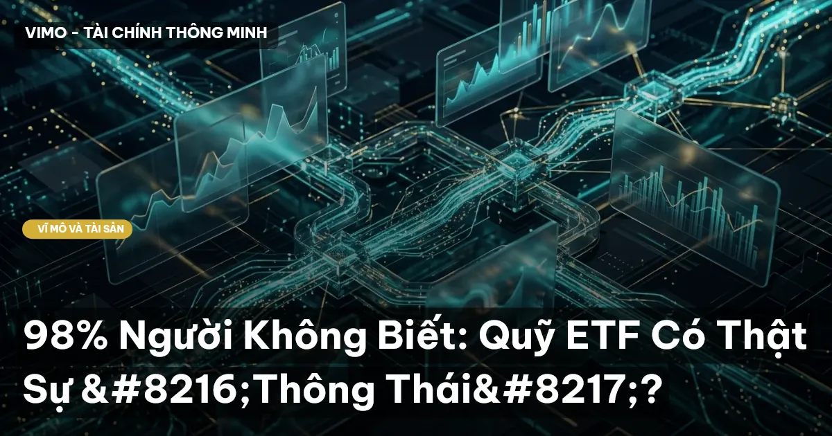 98% Người Không Biết: Quỹ ETF Có Thật Sự ‘Thông Thái’?