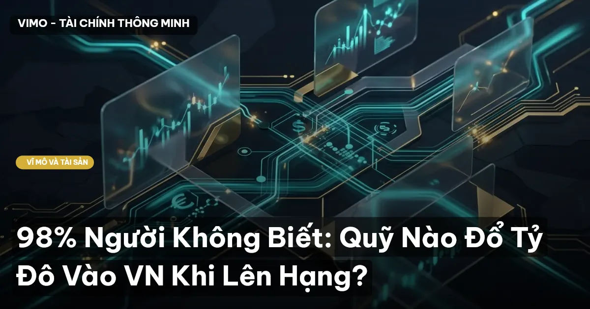 98% Người Không Biết: Quỹ Nào Đổ Tỷ Đô Vào VN Khi Lên Hạng?