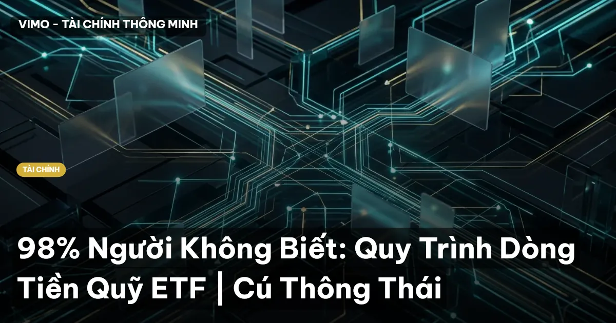 98% Người Không Biết: Quy Trình Dòng Tiền Quỹ ETF | Cú Thông Thái