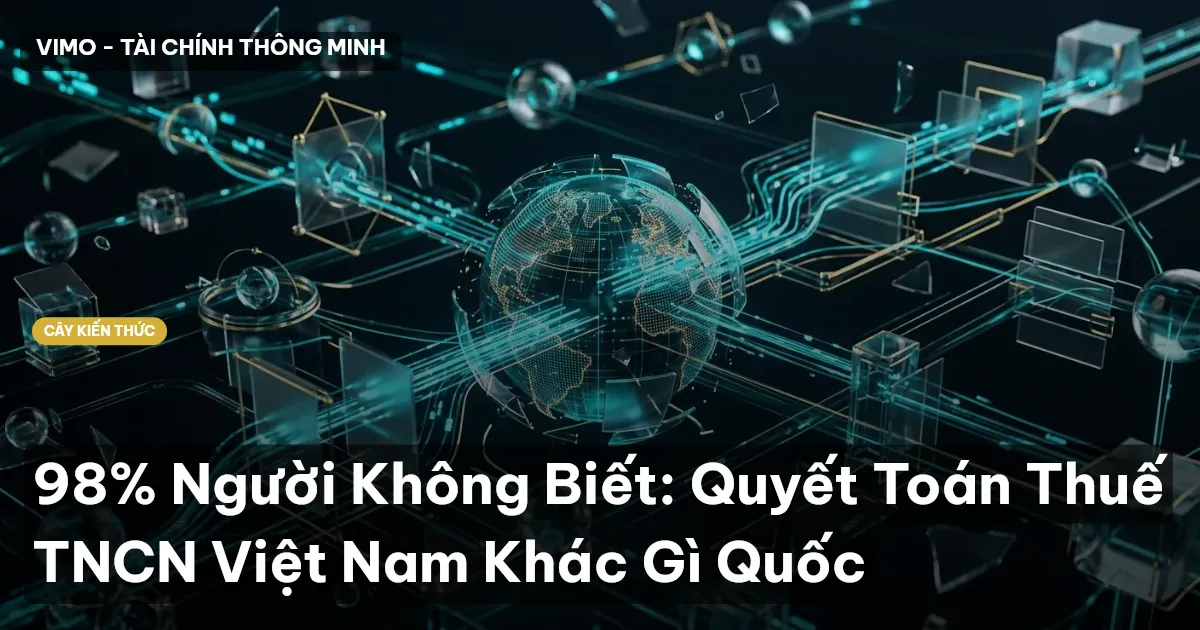 98% Người Không Biết: Quyết Toán Thuế TNCN Việt Nam Khác Gì Quốc