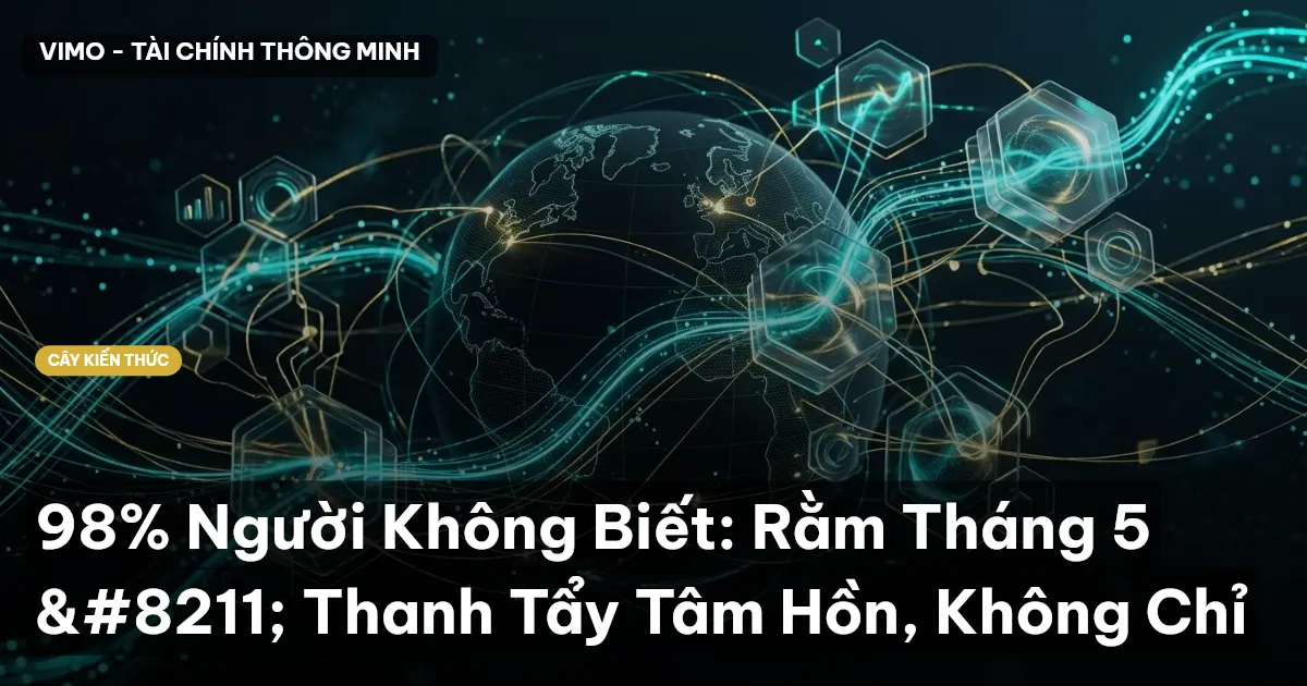 98% Người Không Biết: Rằm Tháng 5 – Thanh Tẩy Tâm Hồn, Không Chỉ