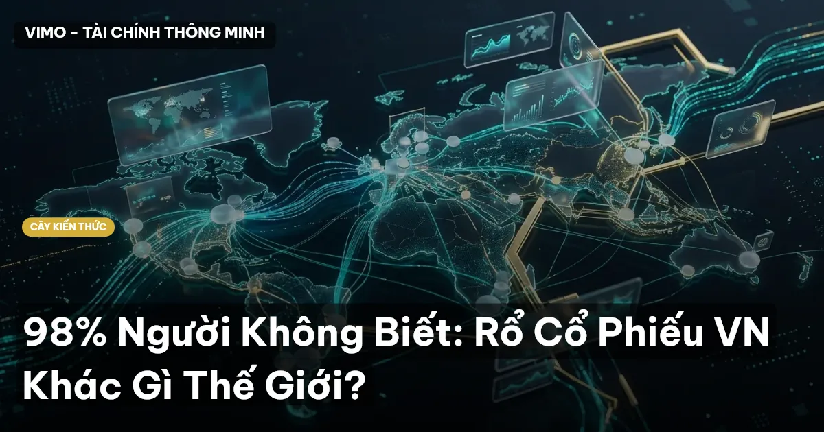 98% Người Không Biết: Rổ Cổ Phiếu VN Khác Gì Thế Giới?
