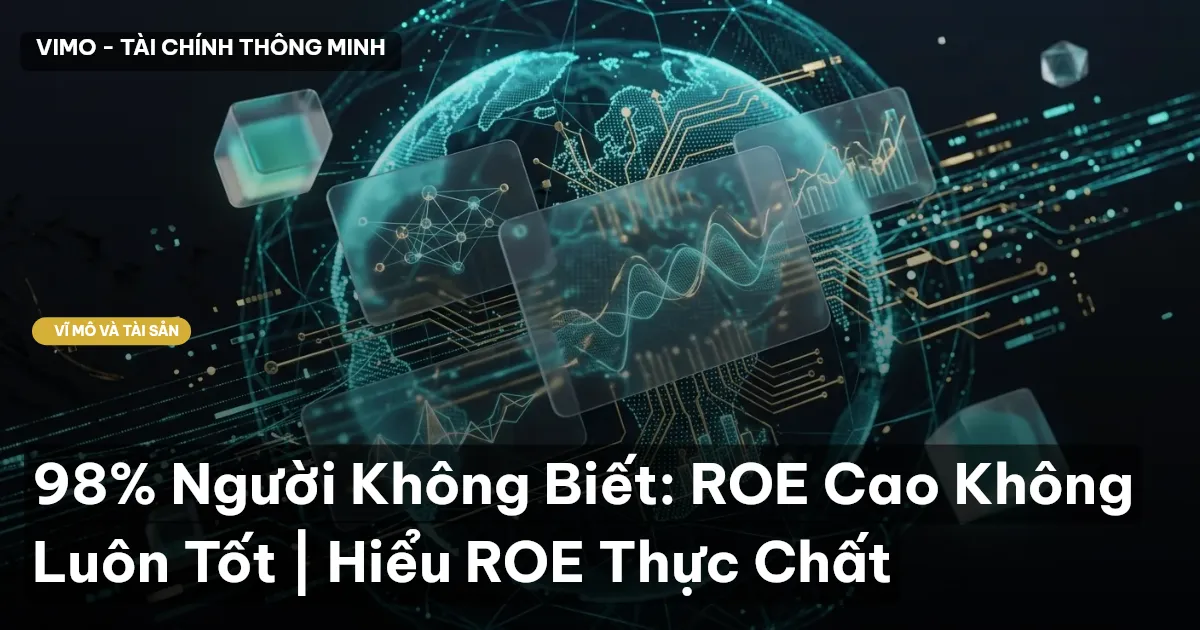 98% Người Không Biết: ROE Cao Không Luôn Tốt | Hiểu ROE Thực Chất