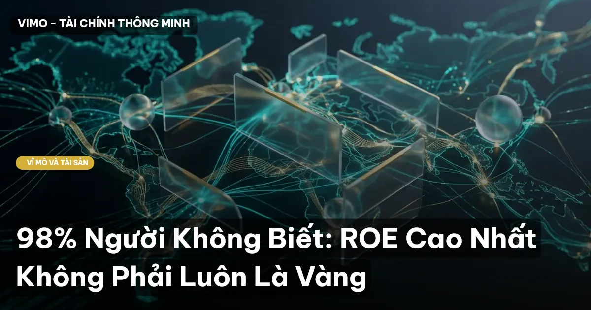 98% Người Không Biết: ROE Cao Nhất Không Phải Luôn Là Vàng