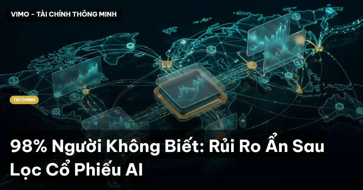 98% Người Không Biết: Rủi Ro Ẩn Sau Lọc Cổ Phiếu AI