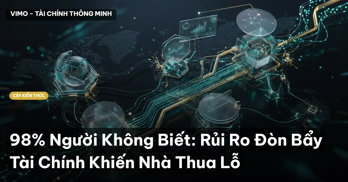 98% Người Không Biết: Rủi Ro Đòn Bẩy Tài Chính Khiến Nhà Thua Lỗ