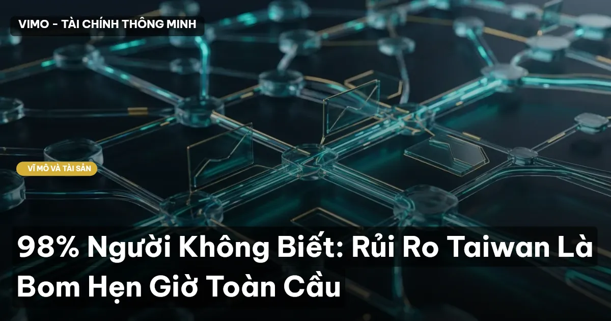 98% Người Không Biết: Rủi Ro Taiwan Là Bom Hẹn Giờ Toàn Cầu