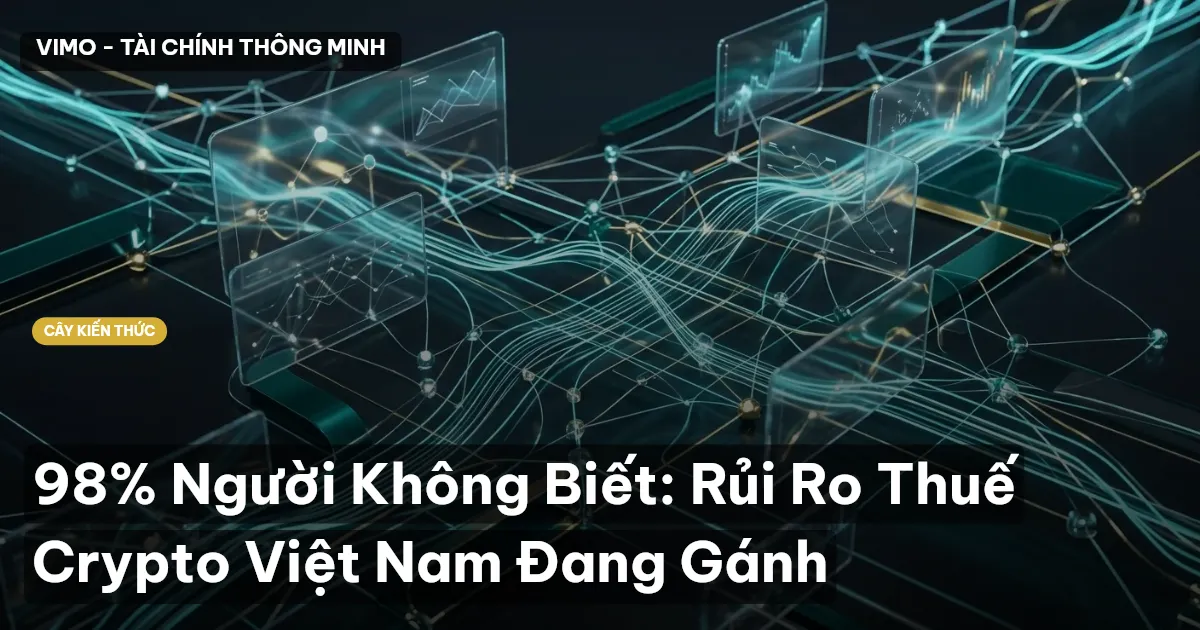 98% Người Không Biết: Rủi Ro Thuế Crypto Việt Nam Đang Gánh