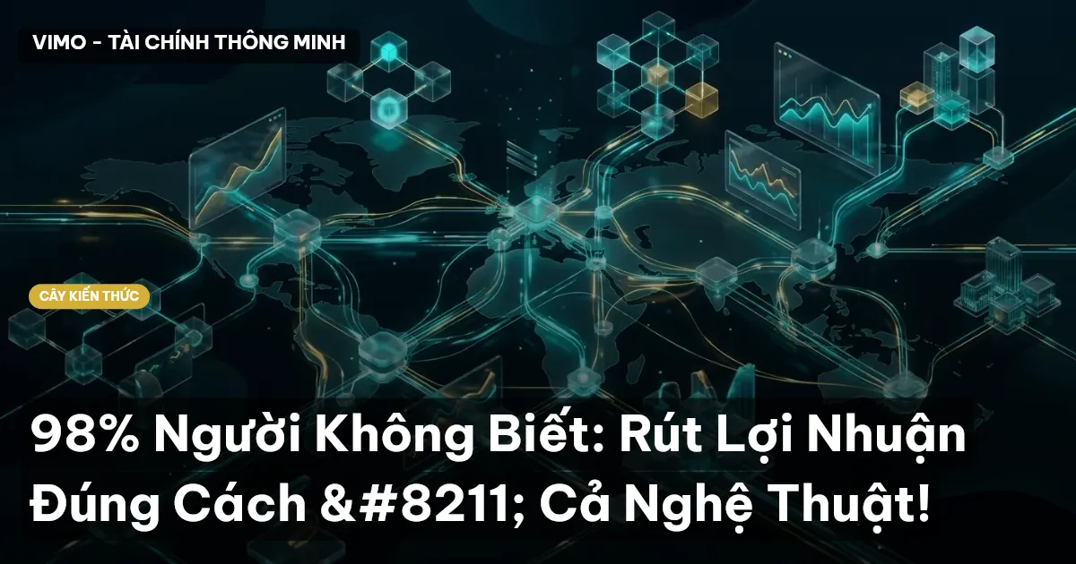98% Người Không Biết: Rút Lợi Nhuận Đúng Cách – Cả Nghệ Thuật!