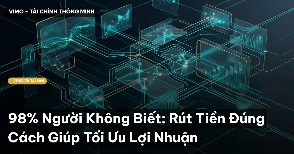 98% Người Không Biết: Rút Tiền Đúng Cách Giúp Tối Ưu Lợi Nhuận