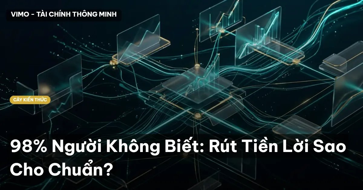 98% Người Không Biết: Rút Tiền Lời Sao Cho Chuẩn?