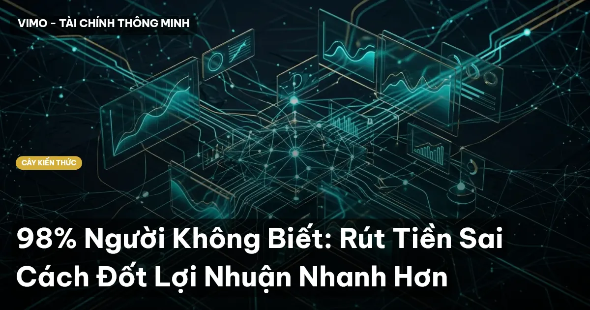 98% Người Không Biết: Rút Tiền Sai Cách Đốt Lợi Nhuận Nhanh Hơn