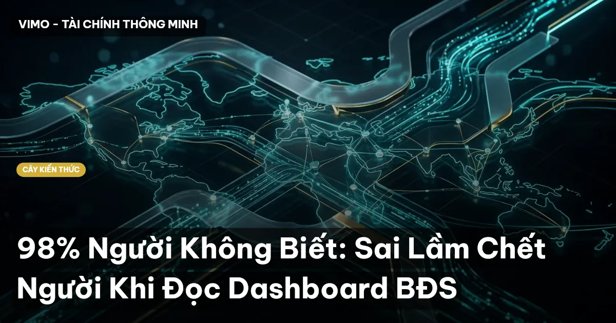 98% Người Không Biết: Sai Lầm Chết Người Khi Đọc Dashboard BĐS