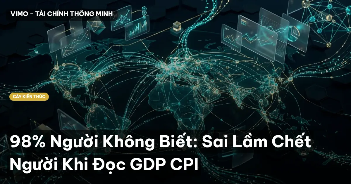 98% Người Không Biết: Sai Lầm Chết Người Khi Đọc GDP CPI