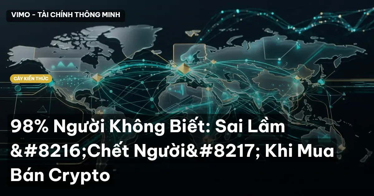 98% Người Không Biết: Sai Lầm ‘Chết Người’ Khi Mua Bán Crypto