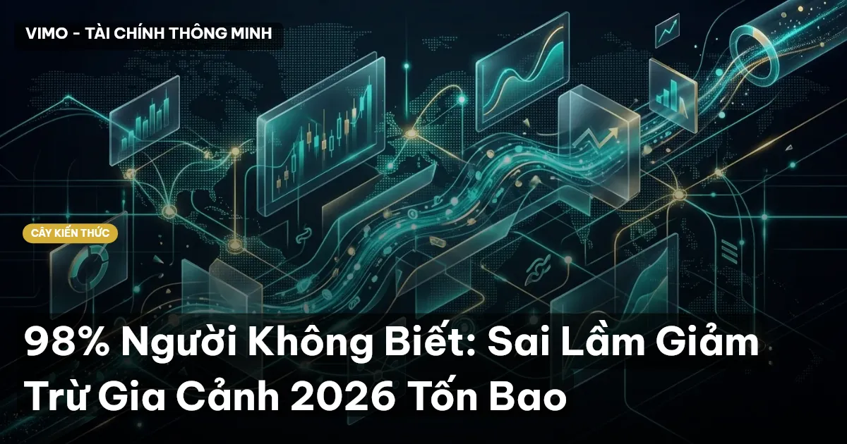 98% Người Không Biết: Sai Lầm Giảm Trừ Gia Cảnh 2026 Tốn Bao