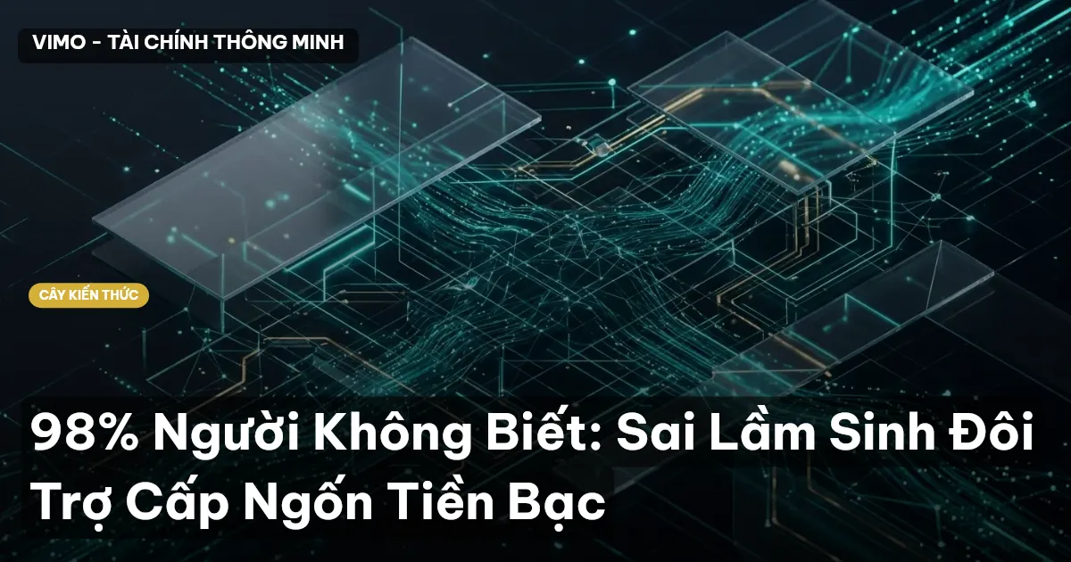 98% Người Không Biết: Sai Lầm Sinh Đôi Trợ Cấp Ngốn Tiền Bạc