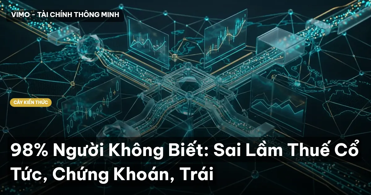 98% Người Không Biết: Sai Lầm Thuế Cổ Tức, Chứng Khoán, Trái