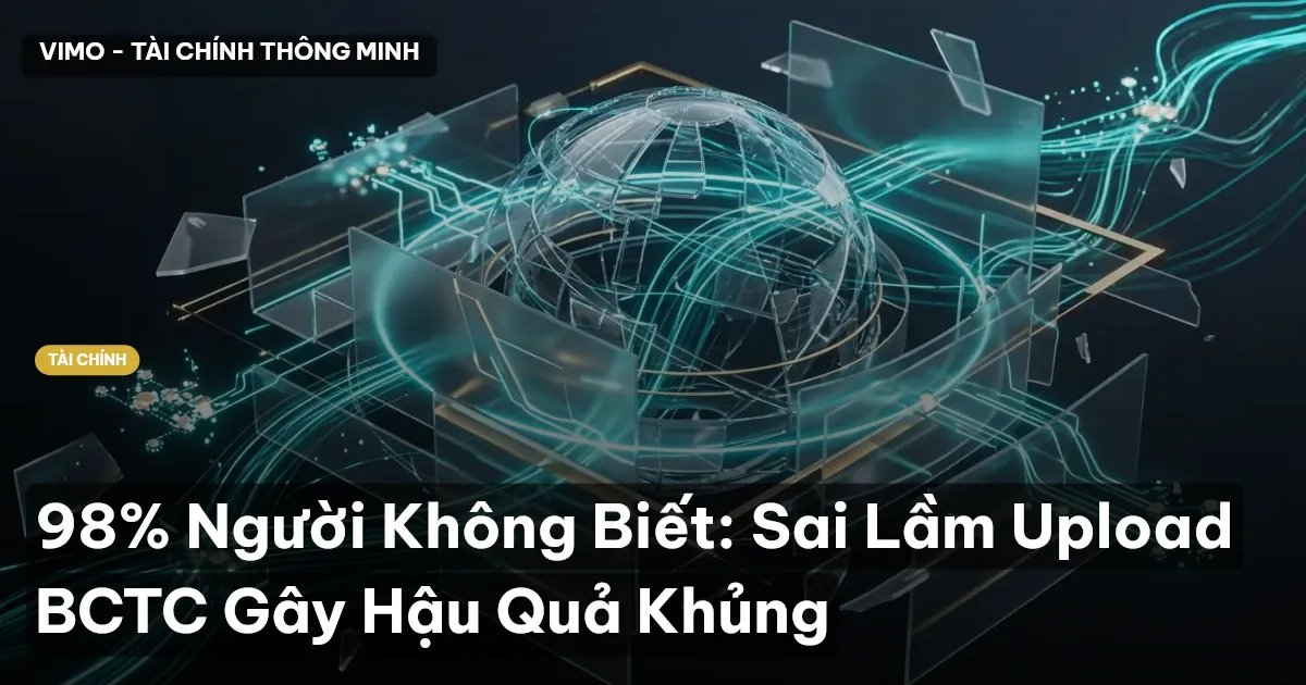 sai lầm upload BCTC