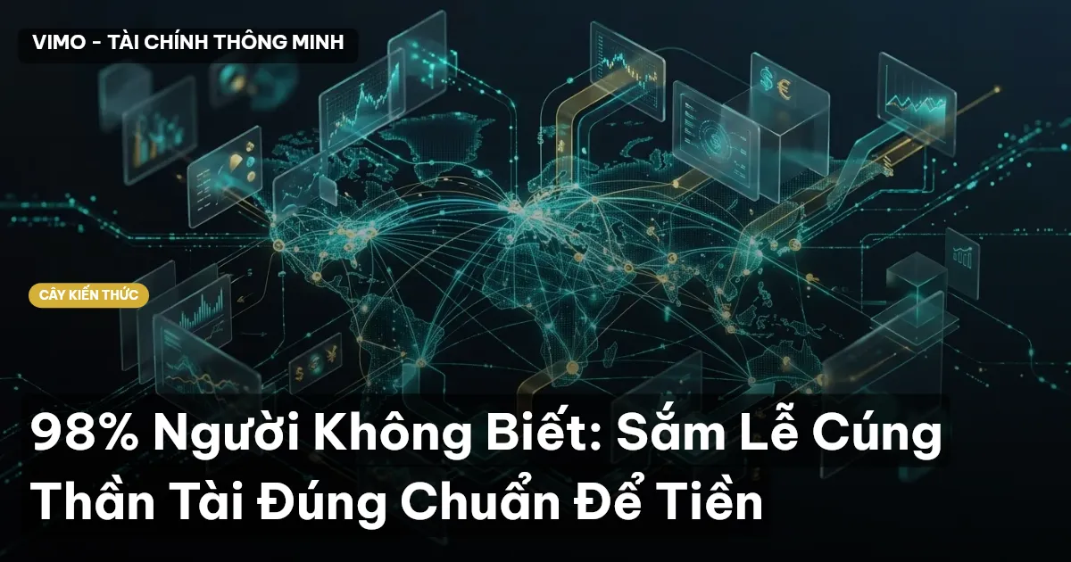 98% Người Không Biết: Sắm Lễ Cúng Thần Tài Đúng Chuẩn Để Tiền