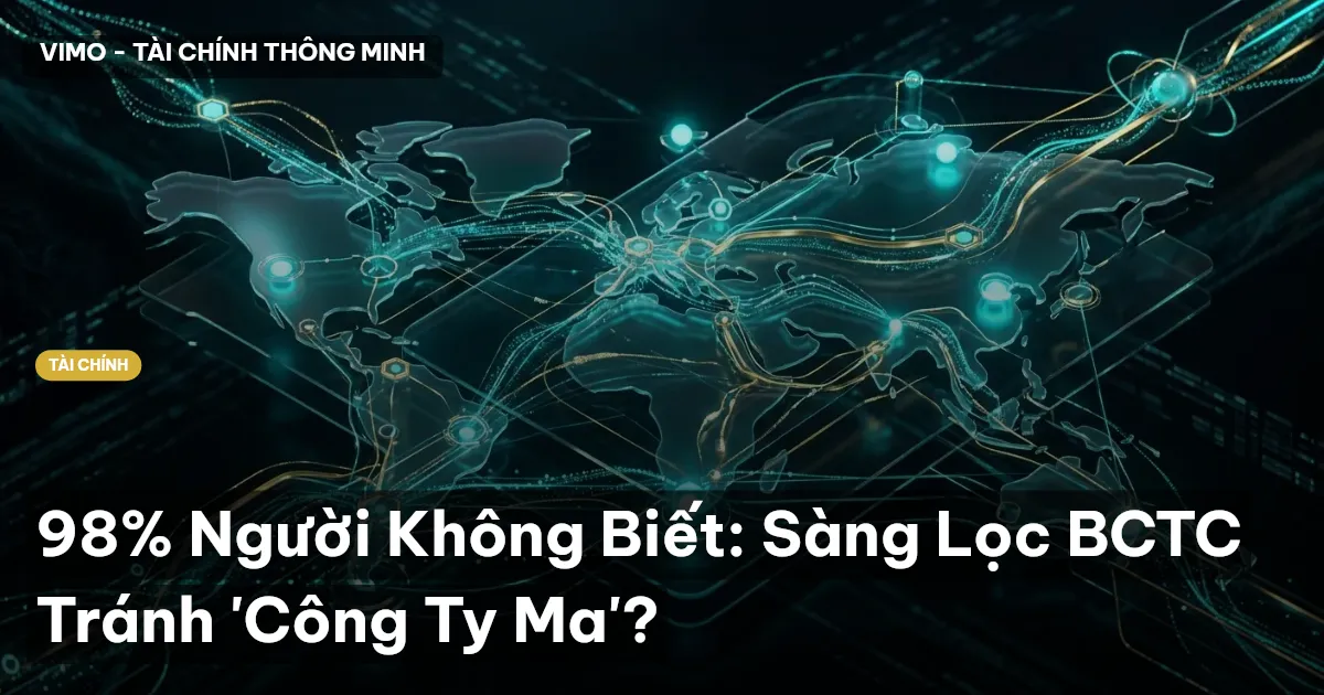 98% Người Không Biết: Sàng Lọc BCTC Tránh 'Công Ty Ma'?