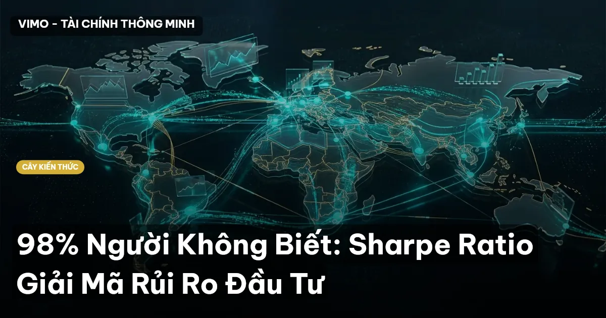 98% Người Không Biết: Sharpe Ratio Giải Mã Rủi Ro Đầu Tư
