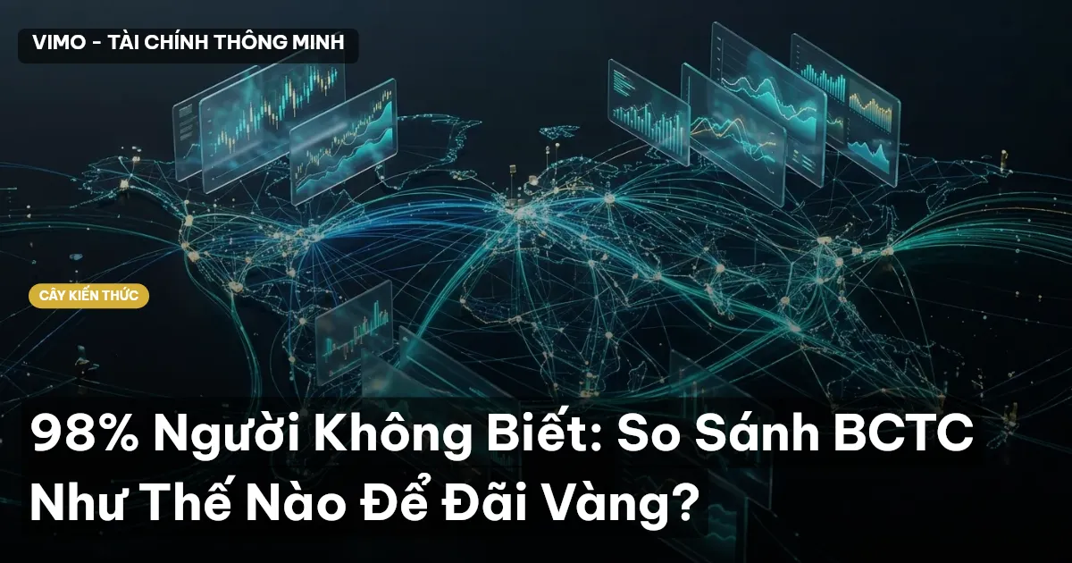 98% Người Không Biết: So Sánh BCTC Như Thế Nào Để Đãi Vàng?