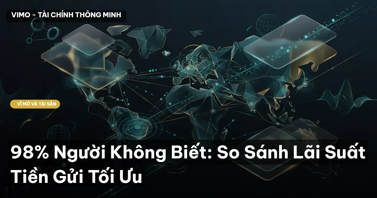 98% Người Không Biết: So Sánh Lãi Suất Tiền Gửi Tối Ưu