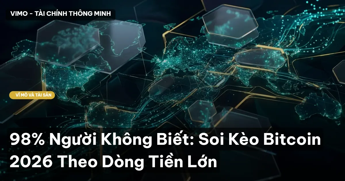 98% Người Không Biết: Soi Kèo Bitcoin 2026 Theo Dòng Tiền Lớn
