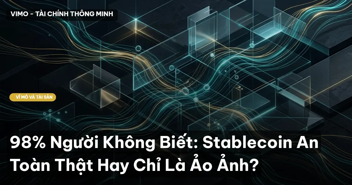 98% Người Không Biết: Stablecoin An Toàn Thật Hay Chỉ Là Ảo Ảnh?