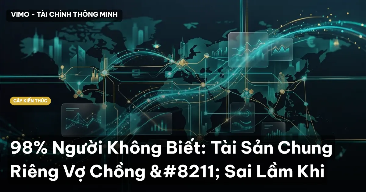 98% Người Không Biết: Tài Sản Chung Riêng Vợ Chồng – Sai Lầm Khi