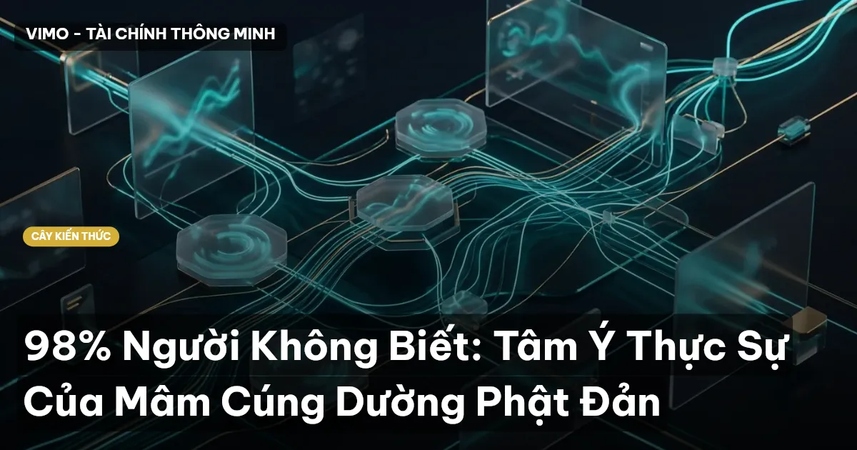 98% Người Không Biết: Tâm Ý Thực Sự Của Mâm Cúng Dường Phật Đản