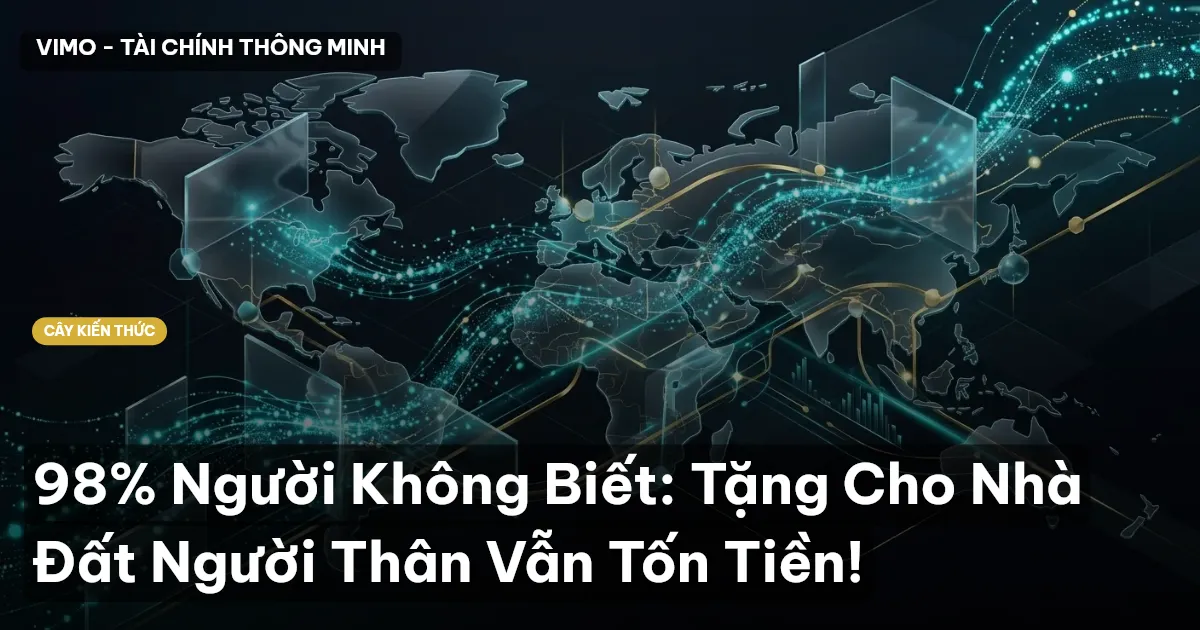98% Người Không Biết: Tặng Cho Nhà Đất Người Thân Vẫn Tốn Tiền!
