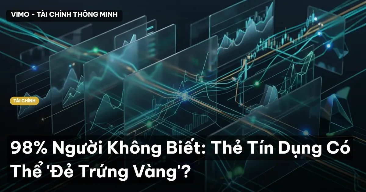 98% Người Không Biết: Thẻ Tín Dụng Có Thể 'Đẻ Trứng Vàng'?