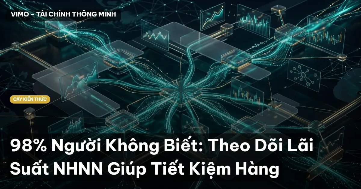 98% Người Không Biết: Theo Dõi Lãi Suất NHNN Giúp Tiết Kiệm Hàng