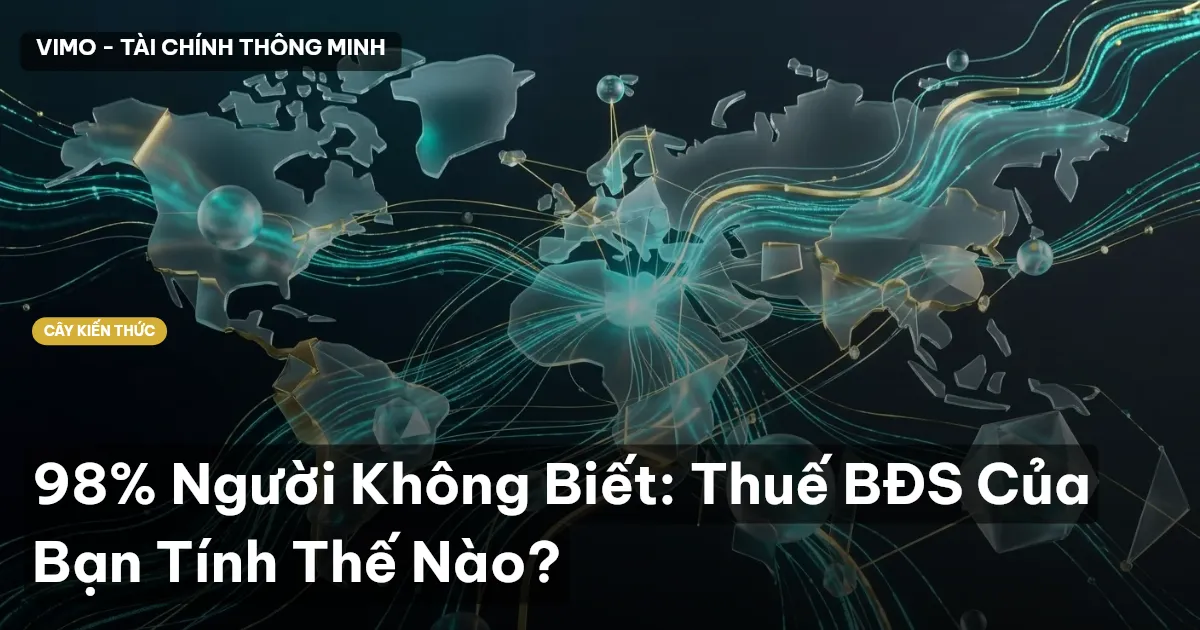 98% Người Không Biết: Thuế BĐS Của Bạn Tính Thế Nào?