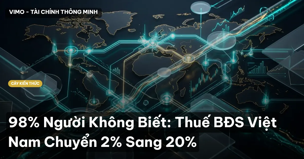 98% Người Không Biết: Thuế BĐS Việt Nam Chuyển 2% Sang 20%